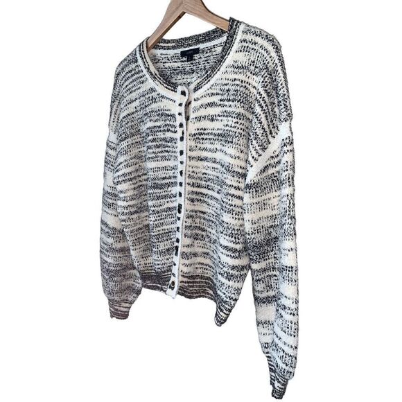 J. Crew Space-dyed textured cardigan sweater - Picture 7 of 15